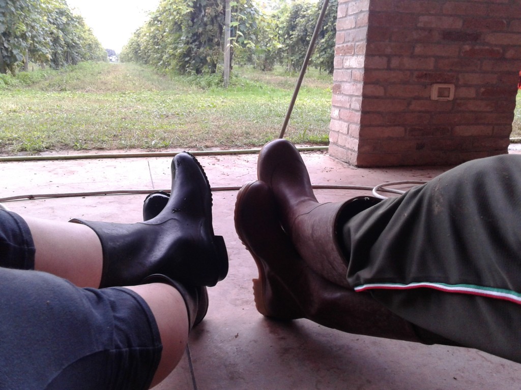 Reka and Pier's boots